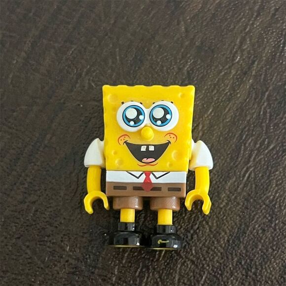 Mega Bloks SpongeBob SquarePants Minifigure Interlocking Blocks - Picture 1 of 2